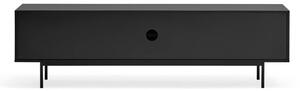 Fekete TV-állvány 180x52 cm Sierra – Teulat