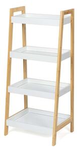 Cotia polcrendszer, természetes fa / fehér