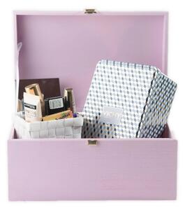 AtmoWood Faláda 35 x 25 x 18,5 cm - világos rózsaszínű