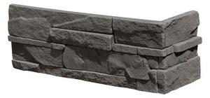 Sarok Fineza Aral antracit 38x10 cm dombor RARALAN