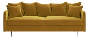 Esme mézsárga bársony kanapé, 214 cm - Ghado