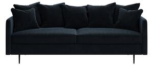 Esme sötétkék bársony kanapé, 214 cm - Ghado