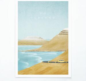 Poszter Iceland, 30x40 cm - Travelposter