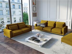 Seine mustársárga kanapé, 220 cm - Interieurs 86