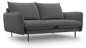 Vienna sötétszürke kanapé, 160 cm - Cosmopolitan Design