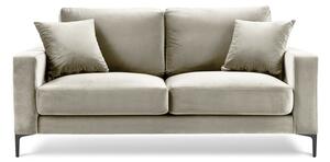 Harmony bézs bársony kanapé, 158 cm - Kooko Home