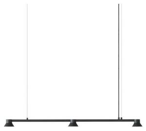 Függőlámpa Normann Copenhagen, dimmable, Fekete, Étkező, Alumínium