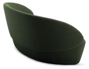 Naïve zöld kanapé gyapjú kárpitozással, 214 cm - EMKO