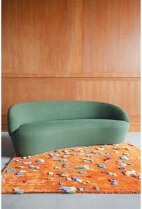 Naïve bézs kanapé gyapjú kárpitozással, 162 cm - EMKO