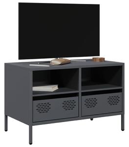 Antracitszürke hidegen hengerelt acél TV-szekrény 68x39x43,5 cm