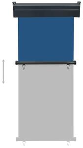 VidaXL kék oldalsó terasznapellenző 85 x 250 cm