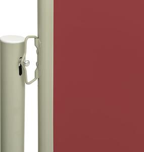 VidaXL piros behúzható oldalsó terasznapellenző 160 x 300 cm