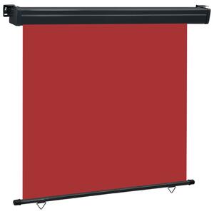 VidaXL piros oldalsó terasznapellenző 160 x 250 cm