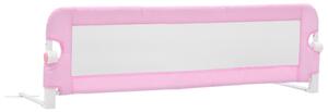 VidaXL rózsaszín poliészter biztonsági leesésgátló 120 x 42 cm