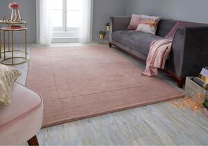 Siena rózsaszín gyapjú szőnyeg, 160 x 230 cm - Flair Rugs