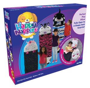 Happy Nappers: Kék cápa párna hálózsák 137 cm