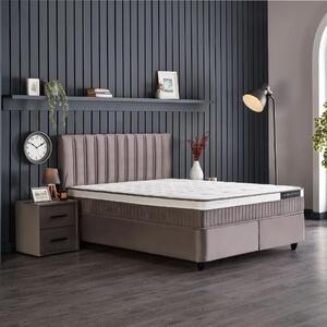 Costa boxspring ágy (Méret: 160 cm, Szín: szürke)