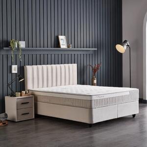 Costa boxspring ágy (Méret: 160 cm, Szín: bézs)
