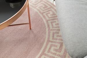 HAMPTON szőnyeg Grecos kör rózsaszín