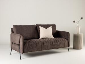 Kanapé Dallas 4461, Kárpit, 85x165x77cm, Barna