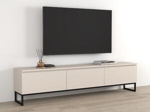 TV-állvány Velsora 101, Laminált forgácslap, 48x200x35cm, Kasmír