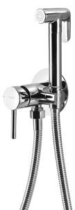 Aqualine Aqualine, Rejtett bidé csaptelep Stop spray-vel, tömlő 1,2 m, kerek, króm, SK302