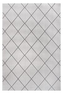 London fekete-szürke kültéri szőnyeg, 160 x 230 cm - Ragami