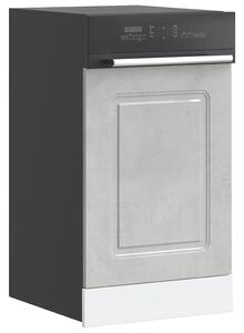 Mosogatógép panel Kalmar beton szürke 45x1,5x57 cm