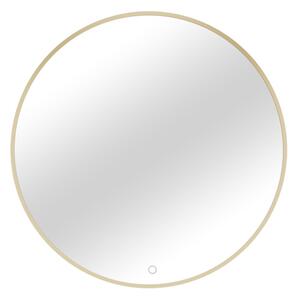 GERBINIE A tükör világítással, 60x60, arany