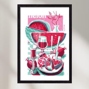Watermelon - falikép keretben | artbridge
