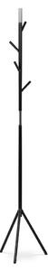 Modern Állófogas, magasság 179 cm, fém szerkezet, matt fekete lakk, teherbírás 6 kg