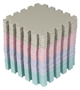 Puzzle habszivacs játszószőnyeg szett 24db Light, 180x120cm