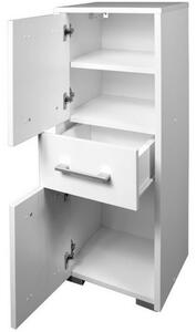 IFA 2D1SZ fürdőszoba szekrény, 30x85x30, fehér
