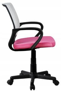 KORAD FD-6 Irodai szék, 53x81-93x56,5, piros/fekete