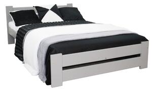 SOLA ágy + ágyrács, 90x200, szürke