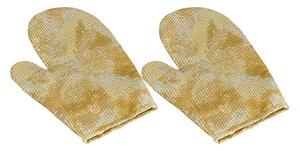 Bellatex Kígyóbőrmintás edényfogó barna , 28 x 18 cm, 2 db