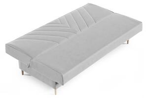 ERICA kárpitozott kanapé, 200x93x90, monolith 62/fehér
