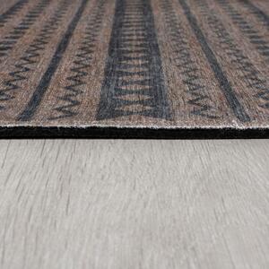 Niko barna kétrétegű szőnyeg, 120 x 170 cm - Flair Rugs MATCH