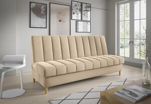 TYLDA ágyazható kárpitozott kanapé, 200x93x90, kronos 35/fekete
