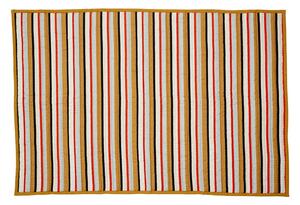 Hübsch - Pavilion Plaid Striped Ochre/Multi - Lampemesteren