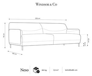 Neso bézs kanapé, 235 cm - Windsor & Co Sofas