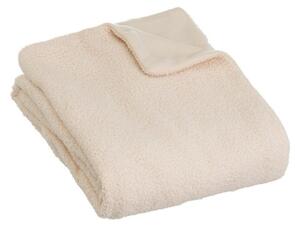 Bézs buklé takaró 160x130 cm Sherpa – Casa Selección