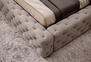 VINCENTO kárpitozott ágy + ágyrács + matrac DE LUX, 140x200, sola 06
