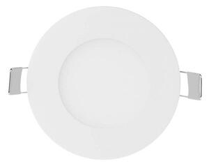 Beépíthető kör LED mini panel 3W ALU