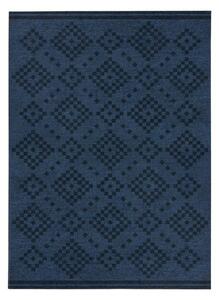 Eve Trellis sötétkék kétrétegű szőnyeg, 120 x 170 cm - Flair Rugs MATCH