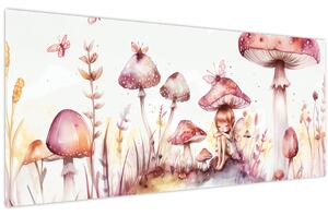 Kép - Rózsaszín tündér (120x50 cm)