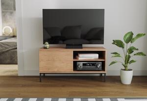 ZOJA TV asztal, 100,8x50x41, fekete
