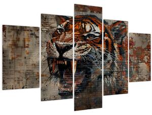 Kép - Téglatigris (150x105 cm)