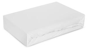 Mikroszálas gumis lepedő Fehér 100x200 cm + 25 cm