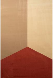 Harmony barna-piros szőnyeg, 160 x 230 cm - Zuiver